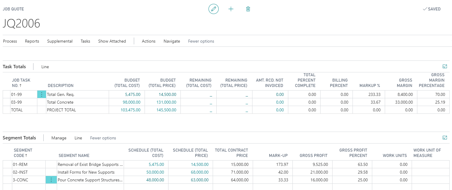 Job Quoting Module by ProjectPro