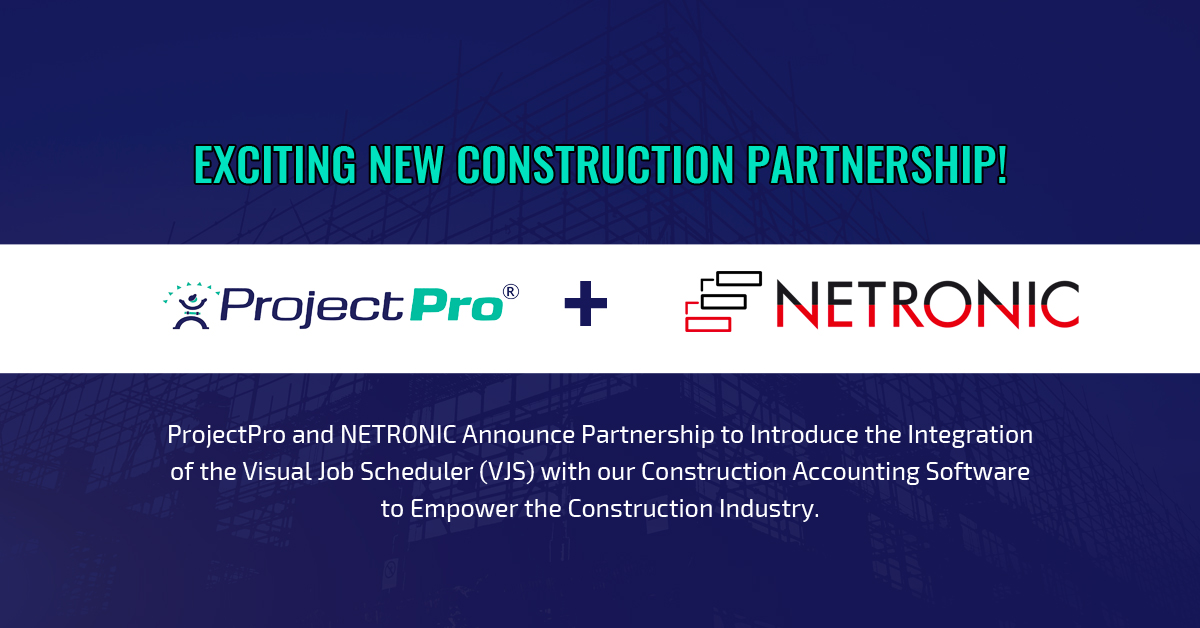 ProjectPro and Netronic partnership