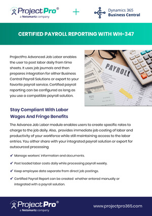 Certified Payroll Report