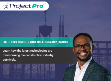 Interview with Mulalo (Sydney) Mudau on technological progress in construction industry.