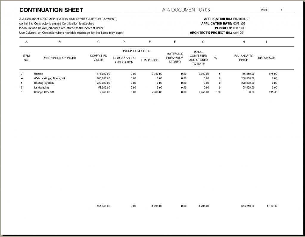 Progress Billing Items - User Guide